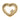 Coach Stitched Hearts Stud Earrings Gold
