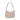 Kate Spade Kayla Woven Leather Large Shoulder Bag Cozy Grey