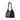 Kate Spade Lena Straw Triple Compartment Shoulder Bag Black Multi