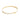 Coach Thin Enamel Signature Hinged Bangle Gold Chalk