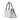 Kate Spade Madison Colorblock Saffiano Leather Medium Satchel Platinum Grey Multi