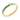 Coach Coach Rivet Enamel Hinged Bangle Gold-Green