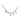 Coach Butterfly And Rexy Charm Pearl Necklace Silver-Grey