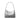 Kate Spade Margot Metallic Croc Embossed Convertible Shoulder Bag Silver