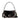 Coach Chain Tabby Shoulder Bag In Loved Leather Loved Leather-Silver-Black Brown