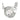 Coach Open Circle Chain Pendant Necklace Silver
