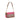 Coach Hailey Flap Bag With Plaid Print Gold-Pink Multi