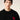 Ami Black Wool Ami De Coeur Crewneck Sweater