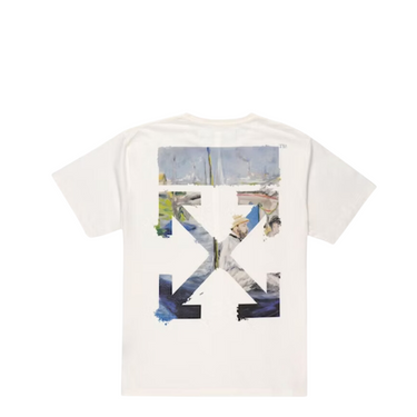 Off White Colored Arrow White Oversized Tee Apparels Off Kicks