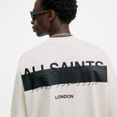 All Saints - Redact White Tee