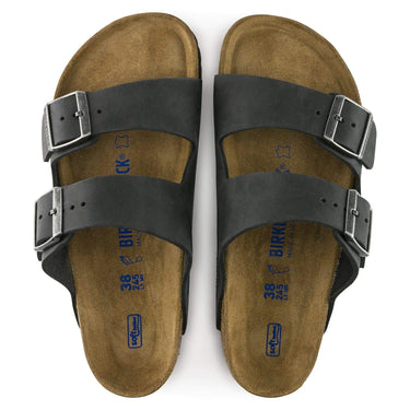 Birkenstock Arizona Soft Footbed Oiled Leather Black