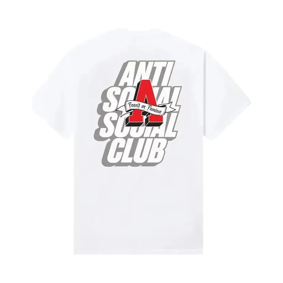 Assc Anti Social Social Club Two Tone T-Shirt White
