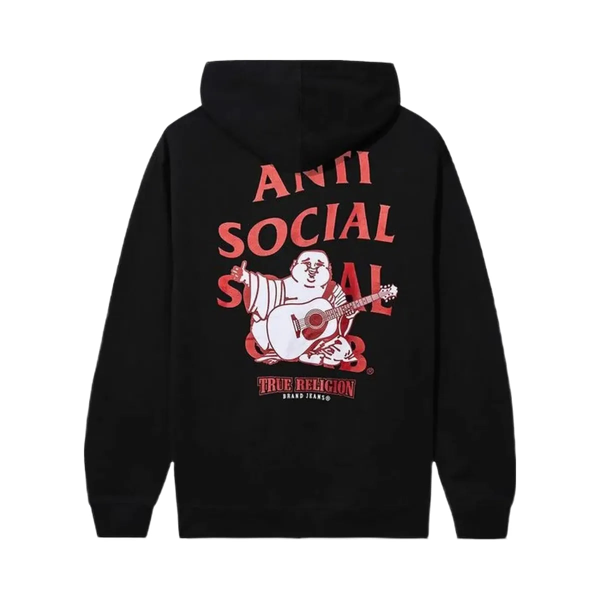 Assc Anti Social Social Club X True Religion Anti Truth Hoodie Black