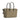 Balenciaga Bel Air Carry All Mini Cotton and Leather Top Handle Bag