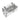 Balenciaga Crush Small Chain Bag Metallized Quilted
