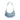 Balenciaga Le Cagole Small Shoulder Bag In Denim With Rhinestones