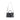 Balenciaga Le City Small Bag In Black Arena Lambskin Shiny Silver Hardware Black