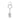 Balenciaga Tags Keychain