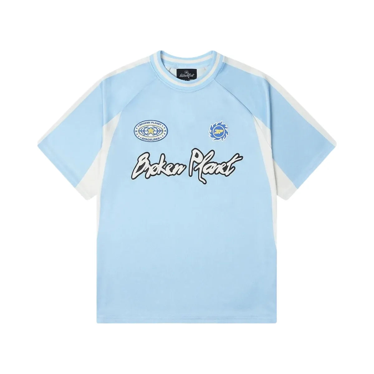 Broken Planet Football Jersey Broken Planet Light Blue