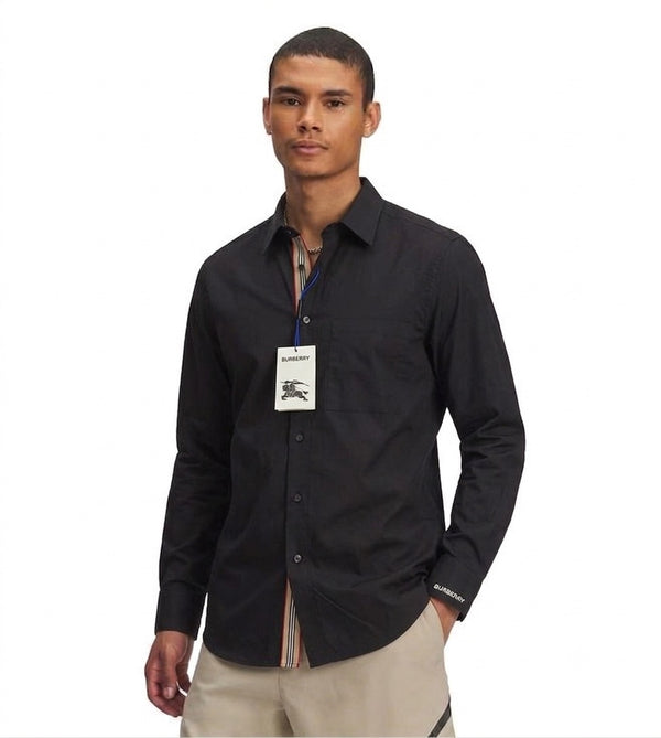 Burberry Claverdon Fs Shirt Black