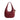 Coach Alter/Ego Crescent Shoulder Bag In Upcrafted Leather in Dark Ruby