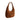 Coach Alter/Ego Large Crescent Shoulder Bag In Upcrafted Suede in Warm Brown