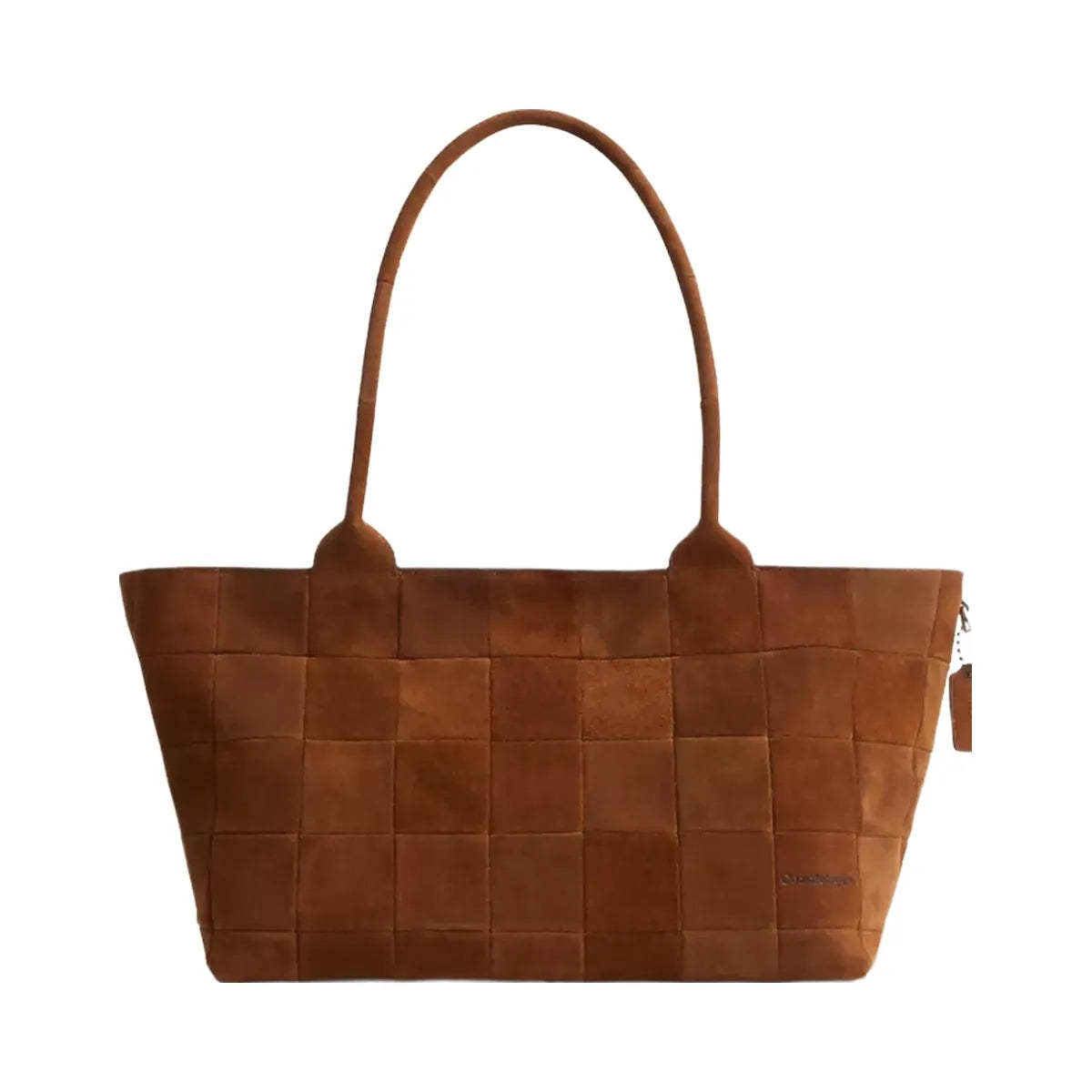 Coach Alter/Ego Large Tote Bag In Upcrafted Suede in Warm Brown