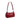 Coach Ashton Mini Shoulder Bag in Silver Dark Cardinal