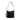 Coach Bleecker Bucket Bag In Shearling in Brass Black Natural