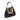 Coach Brooklyn Shoulder Bag 39 In Shearling in Brass Black Natural