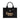 Coach Cargo Tote Bag 20 in Silver Black