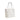Coach City Tote Bag In Signature Canvas in Gold White Chalk