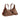 Coach Ella Small Shoulder Bag In Signature Chenille in Gold Light Khaki Vintage Brown