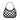 Coach Ergo Bag In Checkerboard Upcrafted Leather in Black Chalk