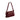 Coach Etta Small Flap Shoulder Bag in Gold Maroon