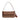 Coach Etta Small Flap Shoulder Bag In Signature Chenille in Gold Light Khaki Vintage Brown