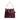Coach Evelyn Large Shoulder Bag With Quilting in Gold Dark Wine