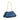 Coach Faye Large Shoulder Bag In Signature Denim in Gold Indigo