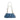Coach Faye Large Shoulder Bag In Signature Denim in Gold Indigo