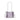 Coach Faye Mini Drawstring Bag With Bows in Silver Light Amethyst