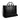 Coach Grayson Tote Bag With Charms in Silver Black