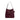 Coach Hadley Large Shoulder Bag in Gold Dark Wine