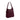 Coach Hadley Large Shoulder Bag in Gold Dark Wine