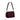 Coach Hadley Shoulder Bag in Gold Dark Wine