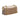 Coach Klare Envelope Crossbody Bag In Blocked Signature Canvas in Gold Sand Tan