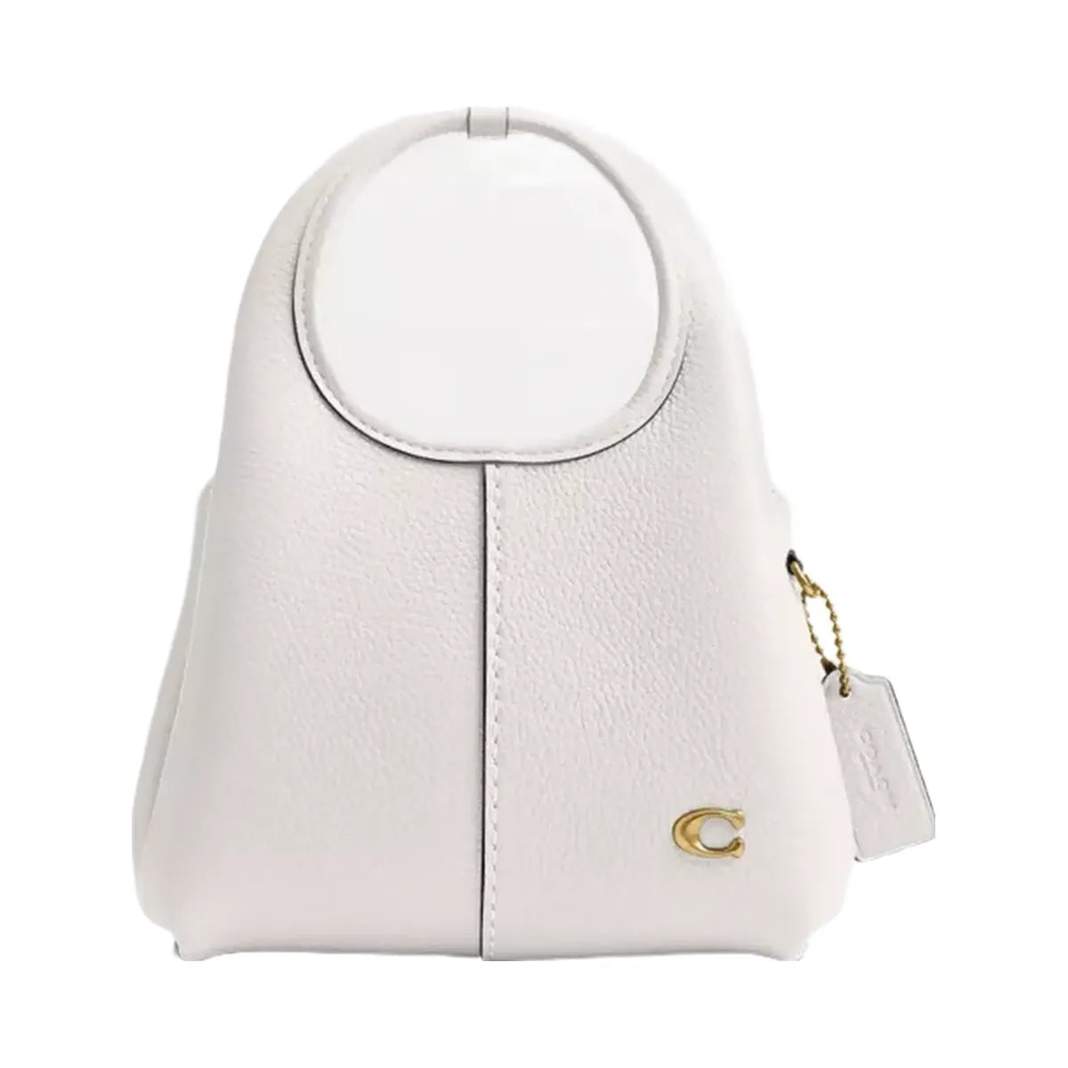 Coach Lana Shoulder Bag 19 in Brass Chalk
