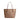 Coach Large City Tote Bag In Maxi Signature Canvas in Gold Tan Brown