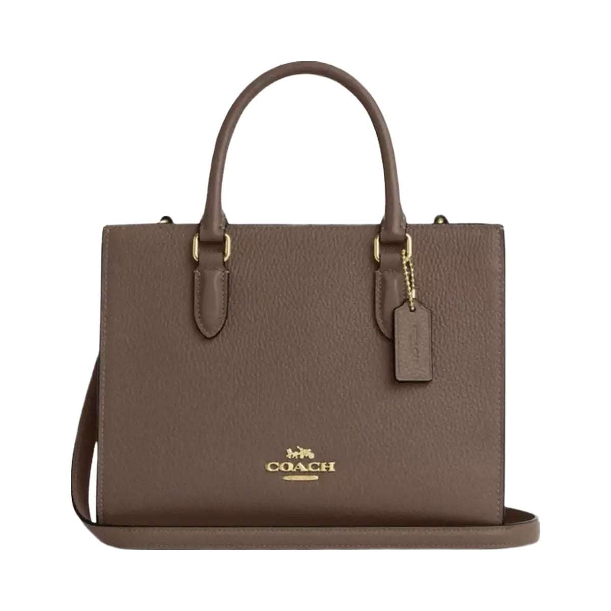 Coach Maggie Small Tote Bag in Gold Dark Stone