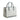 Coach Maggie Small Tote Bag In Signature Canvas in Silver Chalk Blue