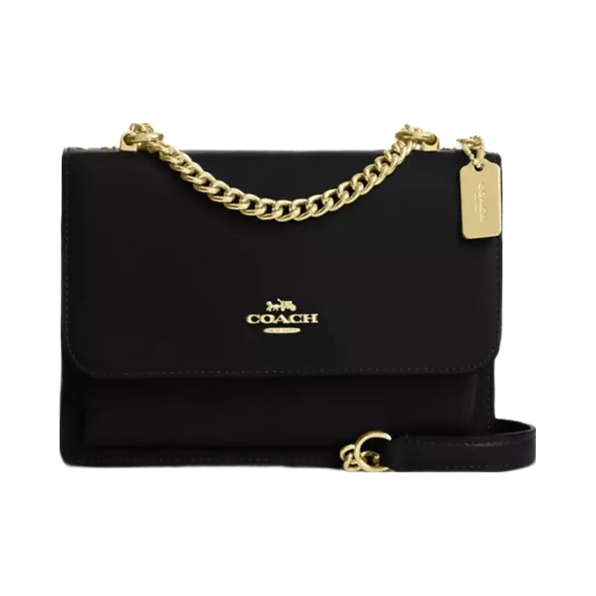 Coach Mini Klare Crossbody Bag in Gold Black
